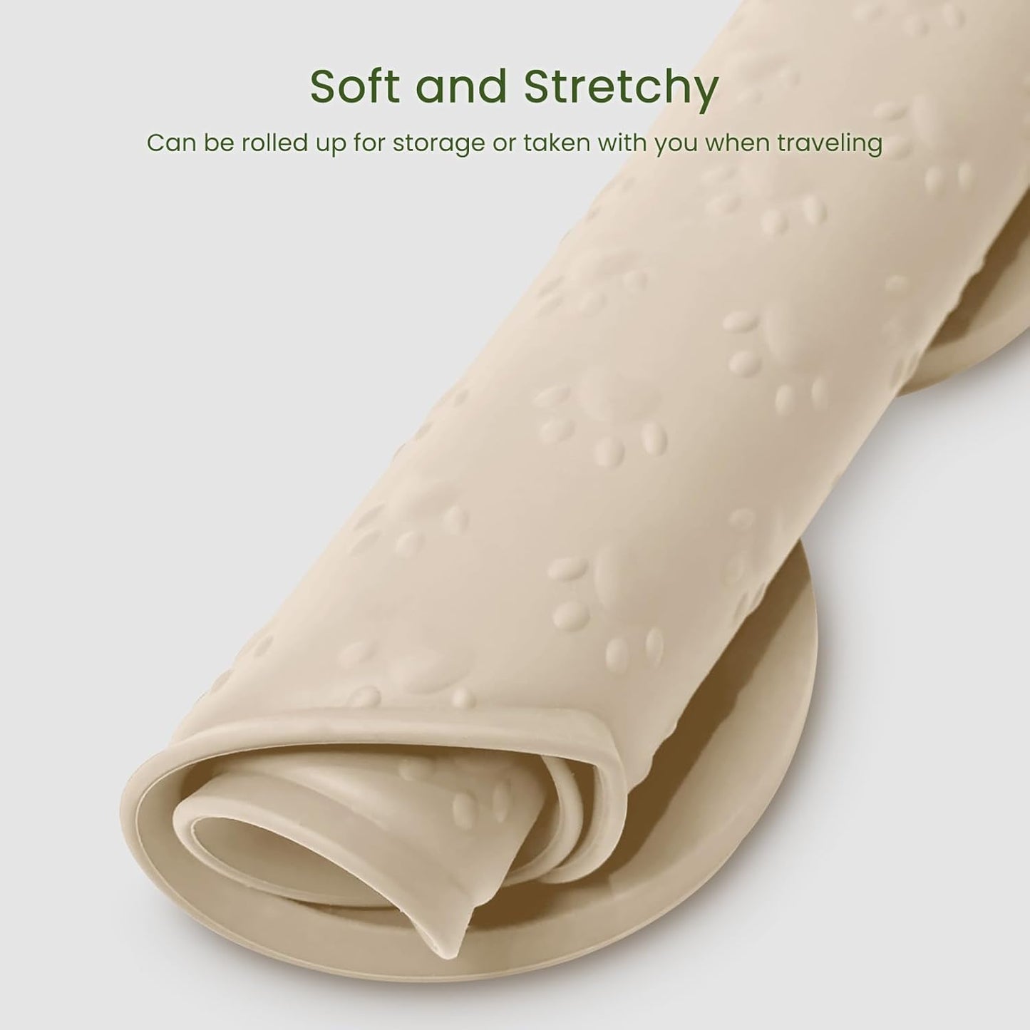 Cute Anti-Slip Silicone Pet Placemat Waterproof