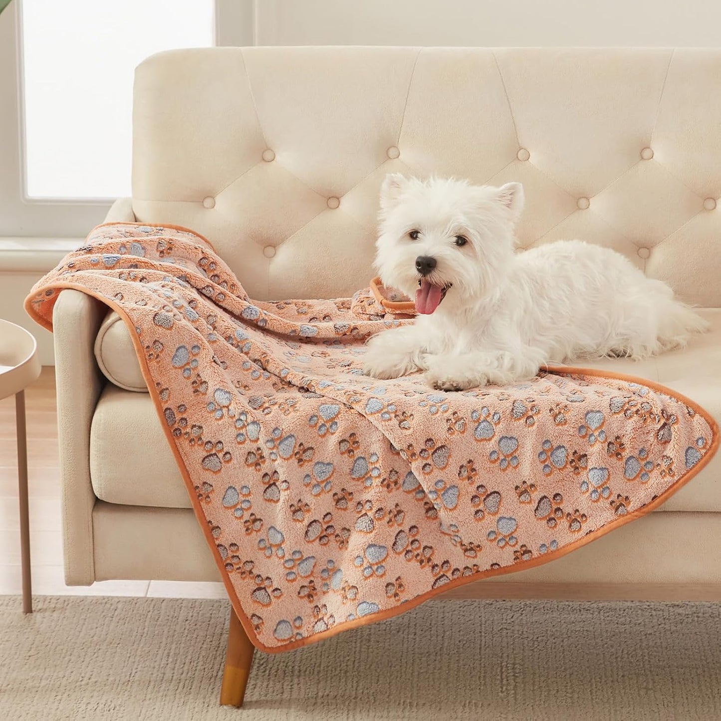 1 Pack 3 Blankets Super Soft Fluffy Premium Fleece Dog/Cat