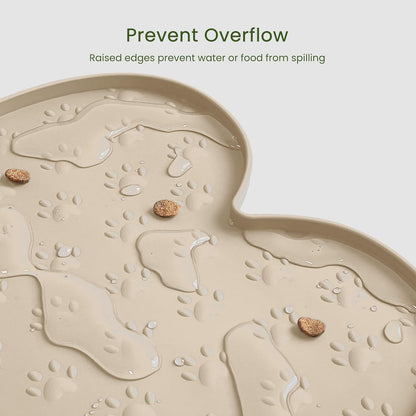 Cute Anti-Slip Silicone  Pet Placemat Waterproof
